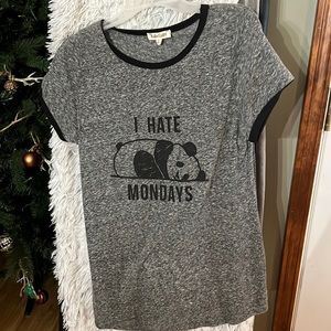 I hate Mondays w/ panda shirt